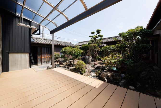 高浜市H様邸_ウッドデッキ新設